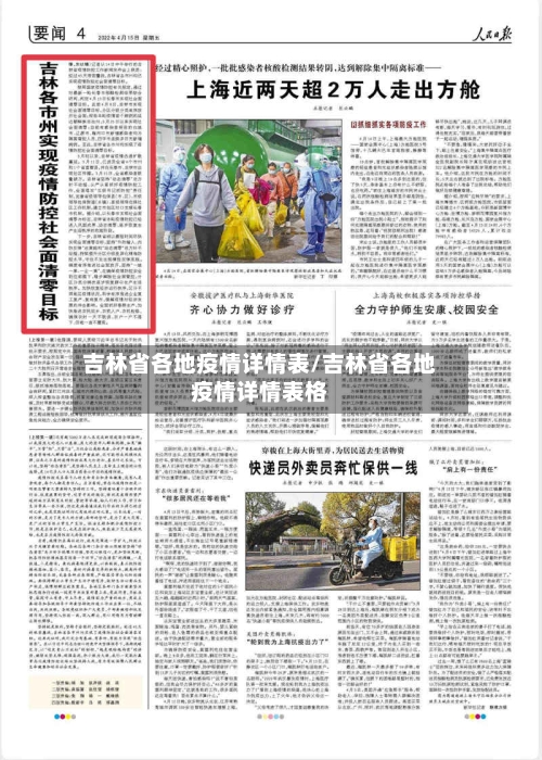吉林省各地疫情详情表/吉林省各地疫情详情表格-第2张图片