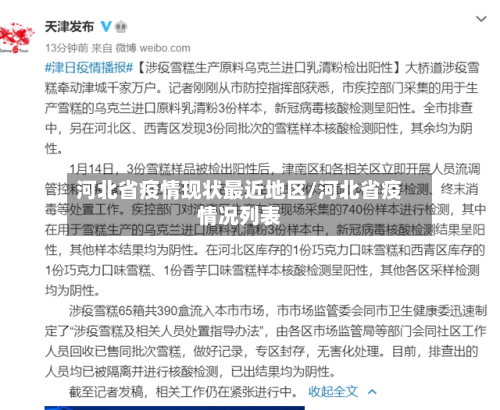 河北省疫情现状最近地区/河北省疫情况列表-第1张图片