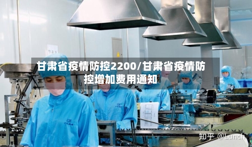 甘肃省疫情防控2200/甘肃省疫情防控增加费用通知-第2张图片