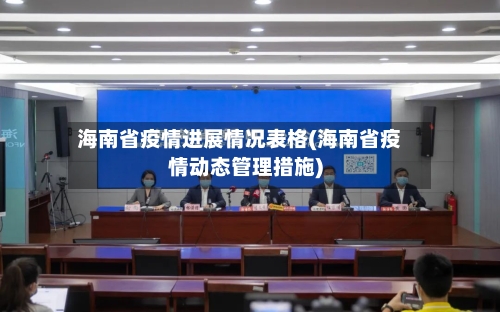 海南省疫情进展情况表格(海南省疫情动态管理措施)-第2张图片