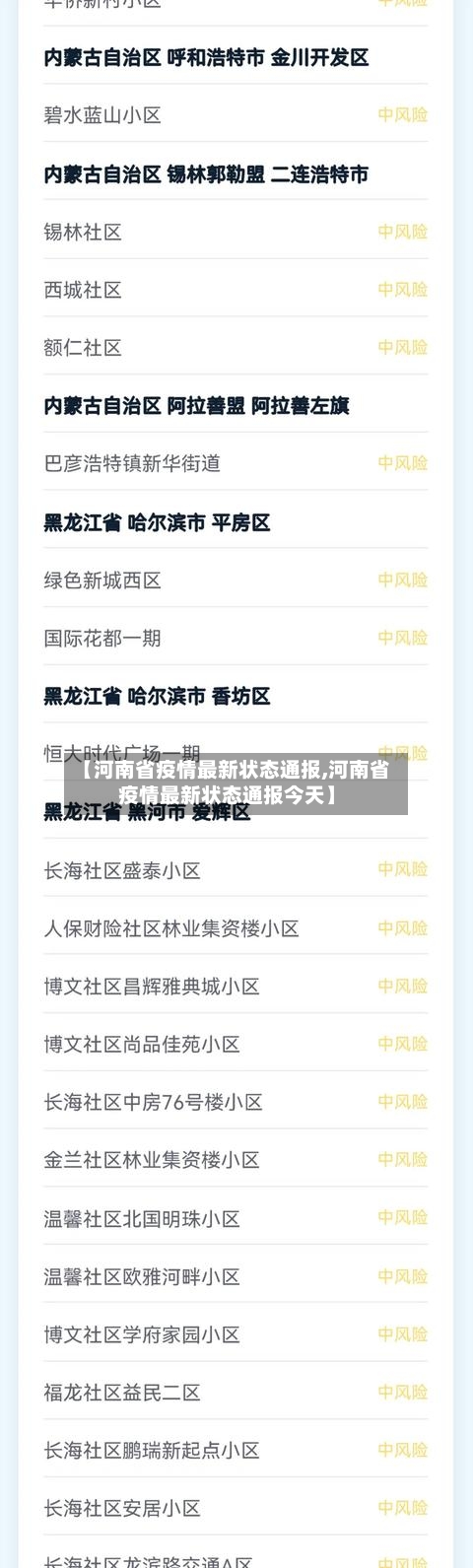 【河南省疫情最新状态通报,河南省疫情最新状态通报今天】-第1张图片