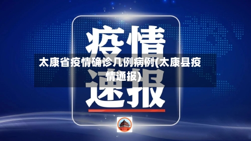 太康省疫情确诊几例病例(太康县疫情通报)-第1张图片