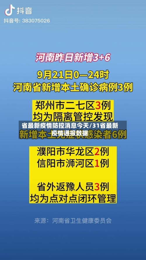 省最新疫情防控消息今天/31省最新疫情通报数据-第1张图片