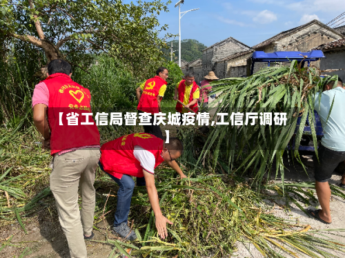 【省工信局督查庆城疫情,工信厅调研】-第3张图片