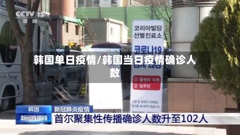韩国单日疫情/韩国当日疫情确诊人数-第2张图片