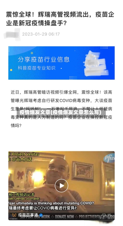 疫情爆发文章(疫情爆发文章怎么写)-第2张图片