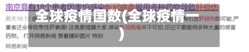 全球疫情国数(全球疫情一)-第2张图片