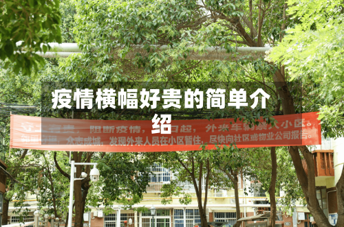 疫情横幅好贵的简单介绍-第2张图片