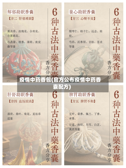 疫情中药香包(官方公布疫情中药香囊配方)-第3张图片