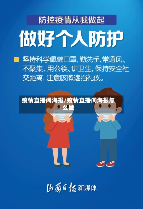 疫情直播间海报/疫情直播间海报怎么做-第1张图片