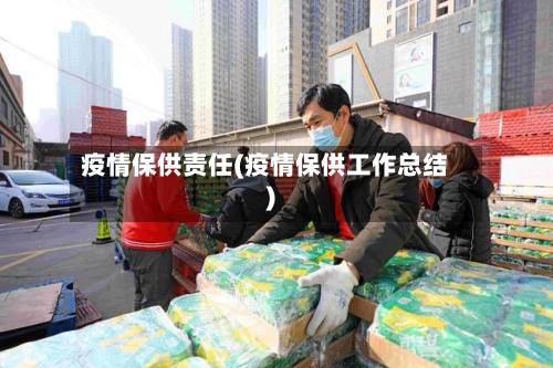 疫情保供责任(疫情保供工作总结)-第2张图片
