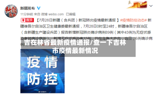 吉在林省最新疫情通报/查一下吉林市疫情最新情况-第2张图片