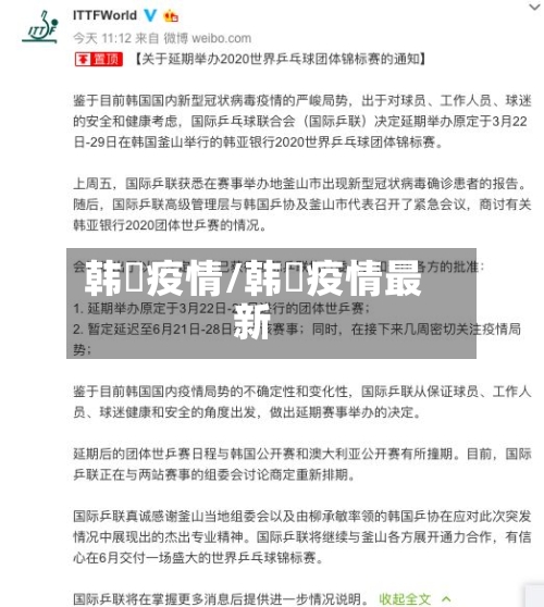 韩囯疫情/韩囯疫情最新-第2张图片