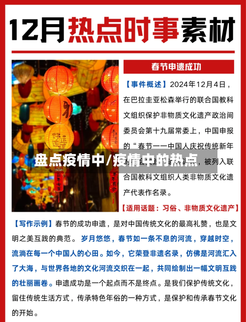 盘点疫情中/疫情中的热点-第1张图片