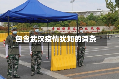包含武汉疫情犹如的词条-第1张图片