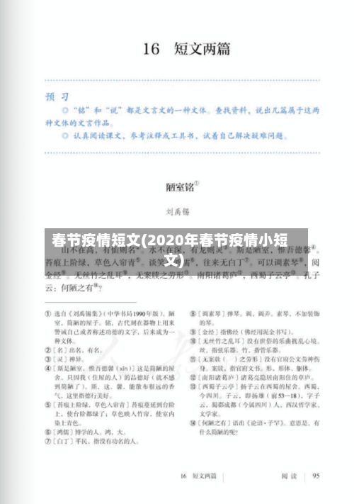 春节疫情短文(2020年春节疫情小短文)-第3张图片