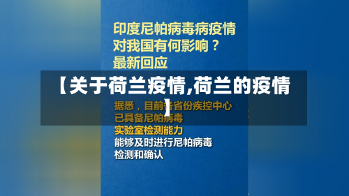 【关于荷兰疫情,荷兰的疫情】-第2张图片