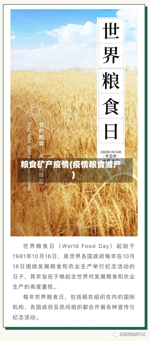 粮食矿产疫情(疫情粮食减产)-第2张图片