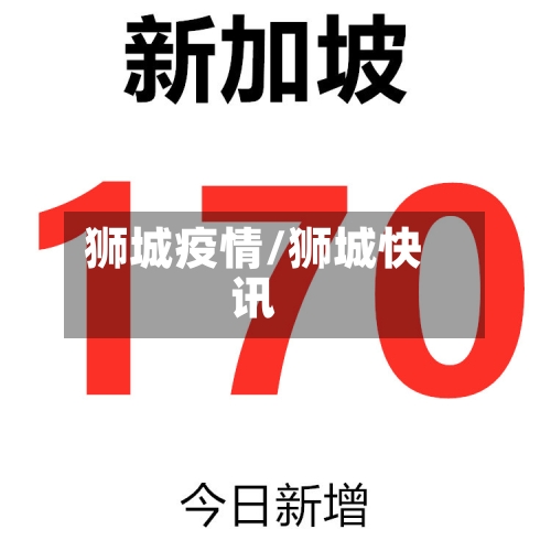狮城疫情/狮城快讯-第3张图片
