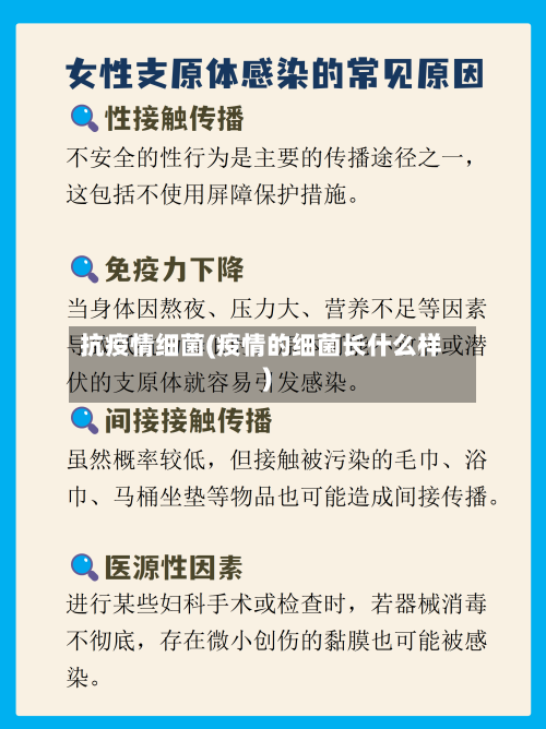 抗疫情细菌(疫情的细菌长什么样)-第2张图片