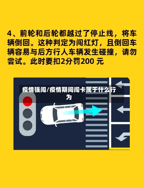 疫情强闯/疫情期间闯卡属于什么行为-第1张图片